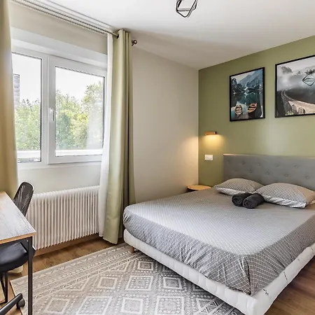 T2 Tete D'Or Confort + Parking Gratuit Villeurbanne Exterior photo